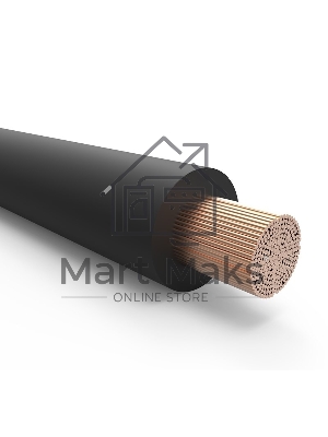 Кабель силовой гибкий КГтп-ХЛ 1х10 мм² 100 м ГОСТ 24334-80, ТУ 3544-016-22901100-2015 Кабель силовой гибкий КГтп-ХЛ 1х10 мм² 100 м ГОСТ 24334-80, ТУ 3544-016-22901100-2015