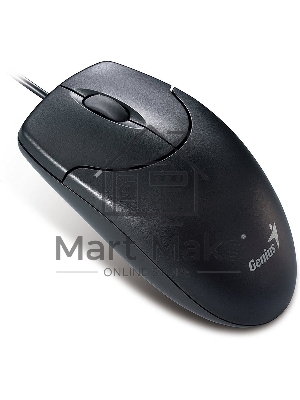 Мышь проводная Genius NetScroll 120 V2 черный, 1000 dpi, USB, кнопки - 3