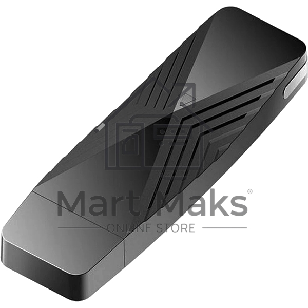 Сетевой адаптер WiFi D-Link DWA-X1850 DWA-X1850/A1A AX1800 USB 3.0 (ант.внутр.)