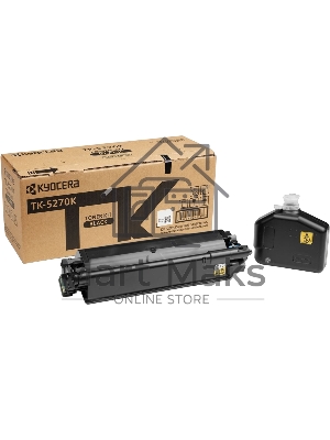 Картридж лазерный Kyocera TK-5270K (1T02TV0NL0) черный для M6230cidn/M6630cidn/P6230cdn 8000 стр