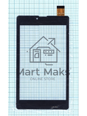 Сенсорное стекло (тачскрин) для Digma Plane 7535E WJ1339-FPC V1.0 черное
