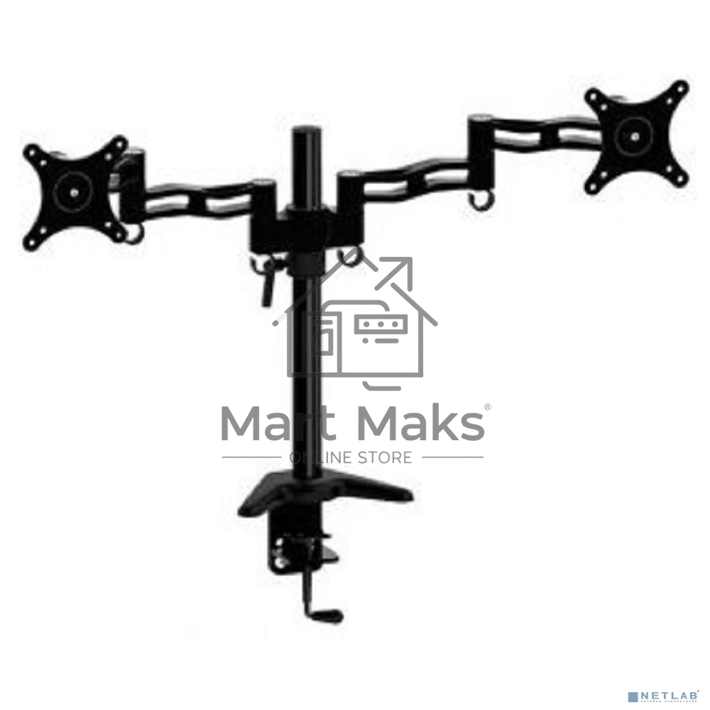Кронштейн для мониторов Cactus CS-VM-D08-BK черный 13