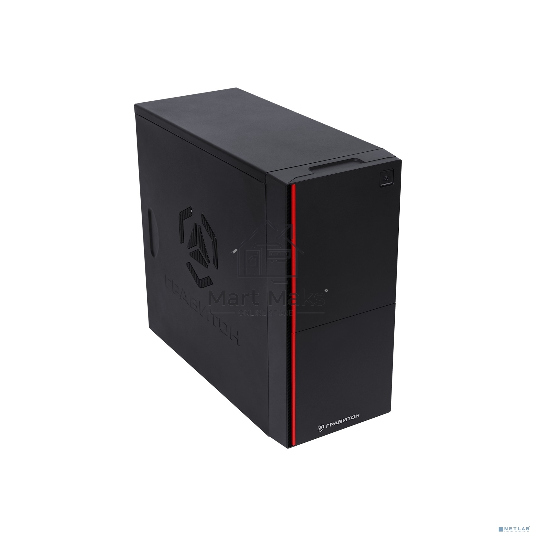 Персональный компьютер Гравитон Д53И i5-13400/2x8GB/1xSSD512GB/FP_2xUSB2.0/RJ-45POE/450W/K+M/NoOS/3YST