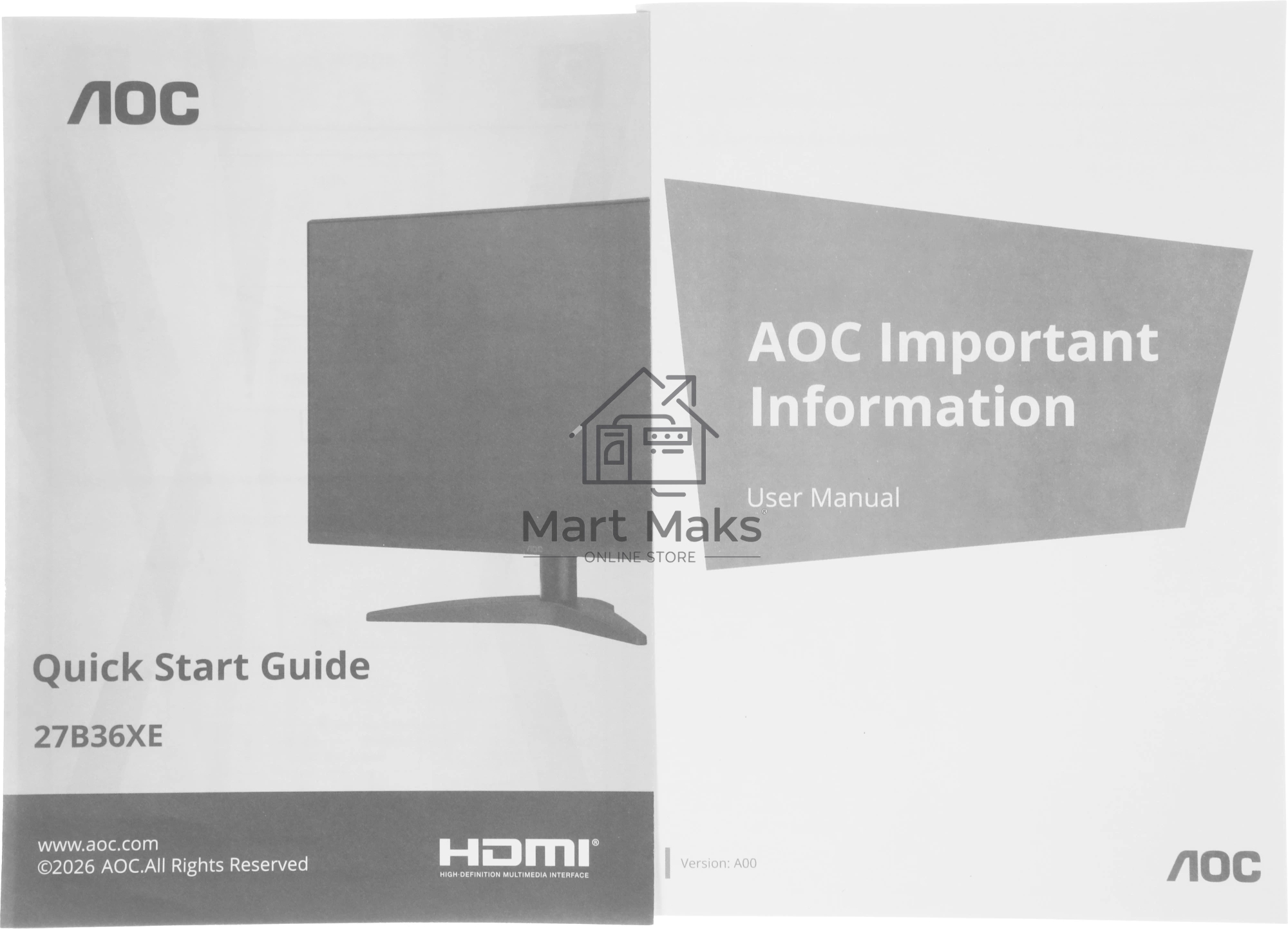 Монитор AOC 27