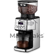 Кофемолка Kitfort КТ-790 180Вт сист.помол.:жернова вместим.:320гр нержавеющая сталь/черный