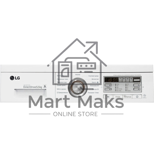 Стиральная машина LG F10B8MD белая, загрузка фронтальная 5.5кг, 1000 об/мин., класс: A