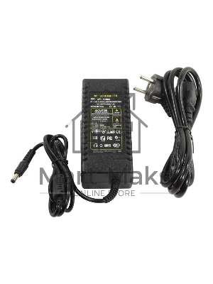 Коммутатор PoE 4 порта 10/100Mbps SWP-7504POE/2P 4xPoE+1xUplink RJ45, IEEE 802.3af, мощность 15.4 Вт на порт, БП 52В/1.25А, настенный крепеж в ком