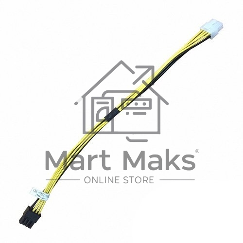 Кабель CBL-PWEX-0665 PCIe 8 Pin Female черный to CPU 8 Pin Female(White)