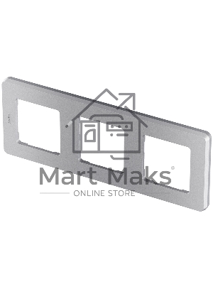 Рамка 3 поста алюминий