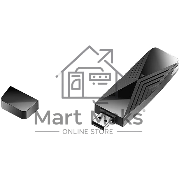 Сетевой адаптер WiFi D-Link DWA-X1850 DWA-X1850/A1A AX1800 USB 3.0 (ант.внутр.)