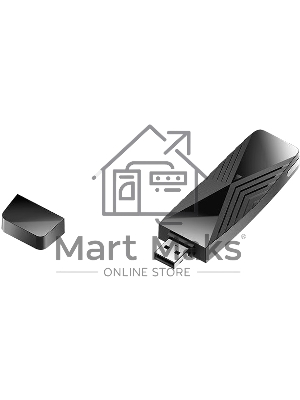 Сетевой адаптер Wi-Fi D-Link DWA-X1850 DWA-X1850/A1A AX1800 USB 3.0 (ант.внутр.)