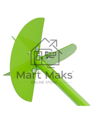 Бур лопастной со сменными ножами, 2110 мм, удлинитель, диаметр 150 мм, 200 мм, Россия Сибртех