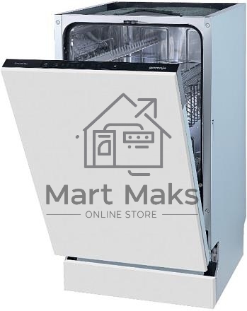 Встраиваемая посудомоечная машина Gorenje GV541D10, черный, 44.8 см, 9 компл., 45 дБ, класс A+++