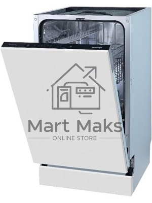 Встраиваемая посудомоечная машина Gorenje GV541D10, черный, 44.8 см, 9 компл., 45 дБ, класс A+++