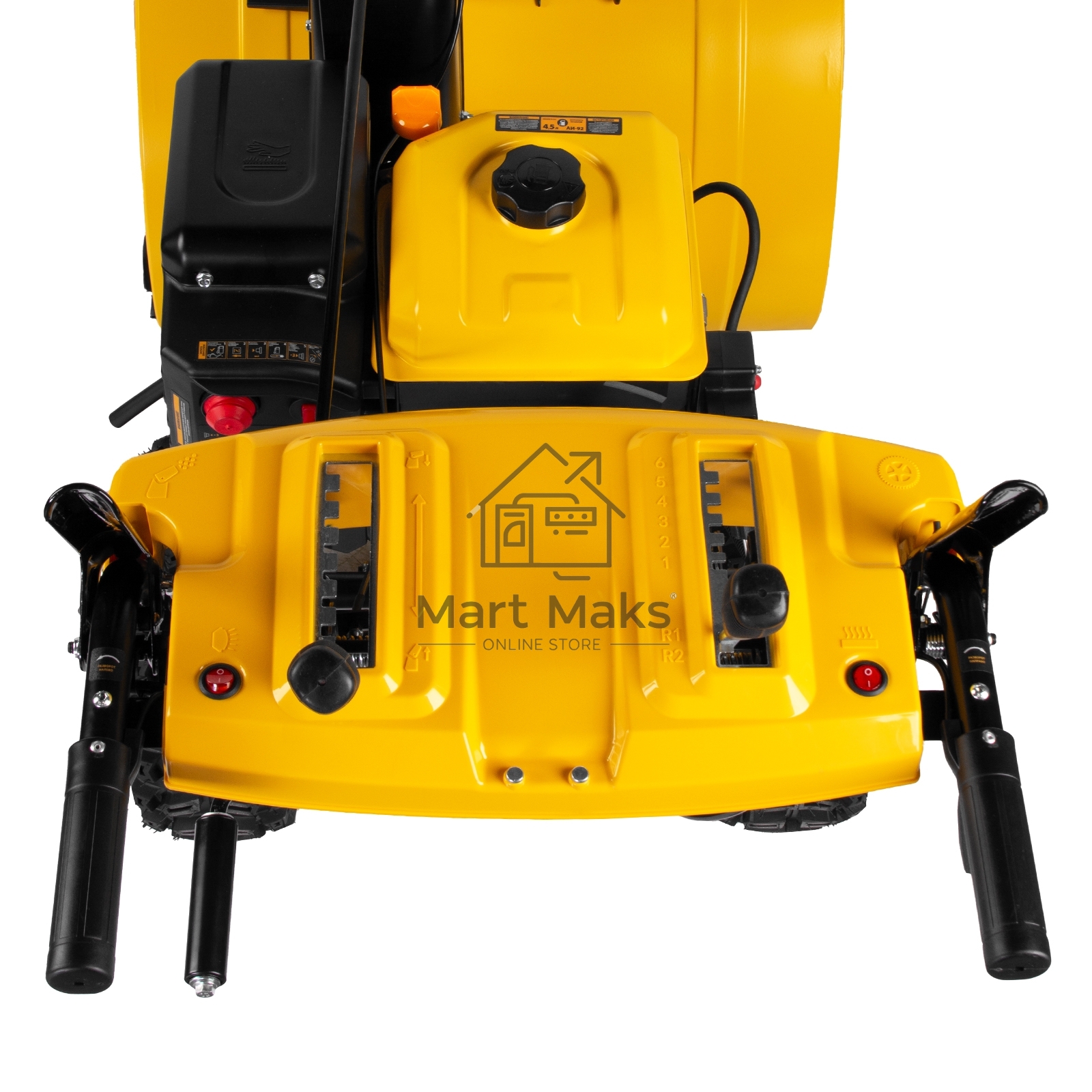 Бензиновая снегоуборочная машина SBL 711D PRO, 302cc, эл.старт, фара, обогрев, блок. дифф. Denzel