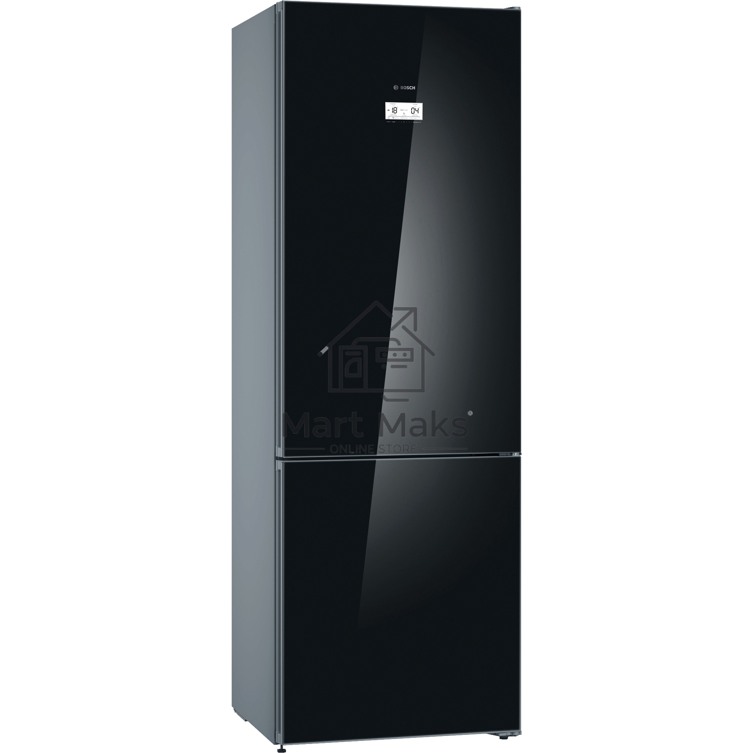 Холодильник Bosch KGN49LB30U черный двухкамерный 330/105л морозилка снизу, No Frost