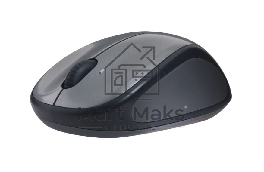 Мышь беспроводная Logitech M235 серый/черный, 1000 dpi, радиоканал, USB, кнопки - 3