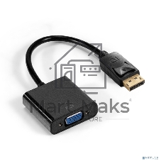 Кабель-переходник DisplayPort-VGA ExeGate EX-DPM-VGAF-0.2 (20M/15F, 0,2м)