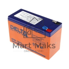 Аккумуляторная батарея Delta CT 1207.2 12В/7А·ч, клемма Болт + гайка Ø 6 мм (114х70х108мм (113мм), 2кг, Срок службы 5 лет