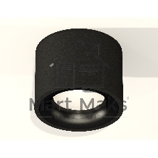 Светильник Ambrella Light XS7511021 SBK/PBK черный песок/черный полированный MR16 GU5.3 (C7511, N7011)