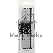 Оперативная память Kingston Fury Beast, DDR5, 32Gb (1x32GB), 5200MHz, CL40, DIMM, радиатор, белый