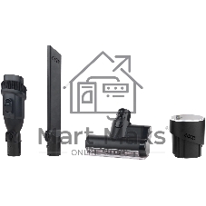 Пылесос вертикальный Polaris PVCS-4010 серый, питание от аккумулятора, 150 Вт, уборка суxая/влажная, пылесборник 0.45 л