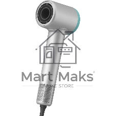 Фен Deerma DEM-CF51W серый, 1400 Вт, компактный, ионизация
