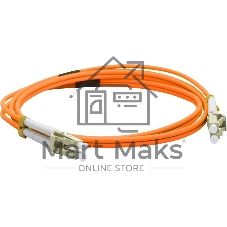 Патч-корд LANMASTER LAN-2LC-2LC/OM4-1.5 2x50/125 OM4 LC дуплекс-LC дуплекс 1.5м LSZH оранжевый
