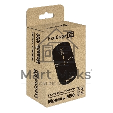 Мышь ExeGate Professional Standard M90 (USB, оптическая, 1200dpi, 4D, 4 кнопки (включая колесо прокрутки), длина кабеля 1,8м, черная, подсветка, RTL)
