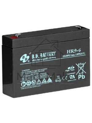 Батарея B.B.Battery HR 9-6 6В 9А·ч