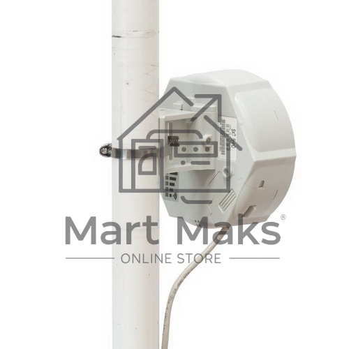 Наружная точка доступа MikroTik RBSXTG-5HPacD-SA RouterBOARD SXTG with Dual Chain 802.11ac, 13dBi 90 deg 5GHz antenna, 720MHz CPU, 128MB RAM, Gigabit Ethernet, USB, POE, PSU, pole mount, RouterOS L4