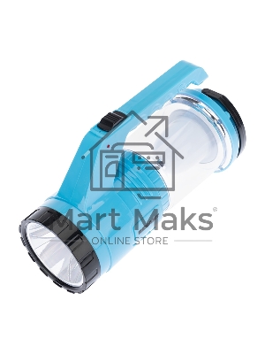 Фонарь туристический/поисковый/кемпинговый с Powerbank, аккумулятор, головной + боковой свет, солнечная батарея. Индикатор зарядки (выносное зарядное