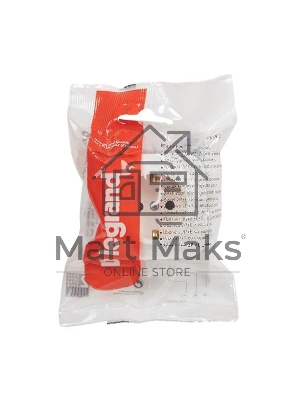 Розетка с заземлением с защитными шторками (Белая) Legrand 782220