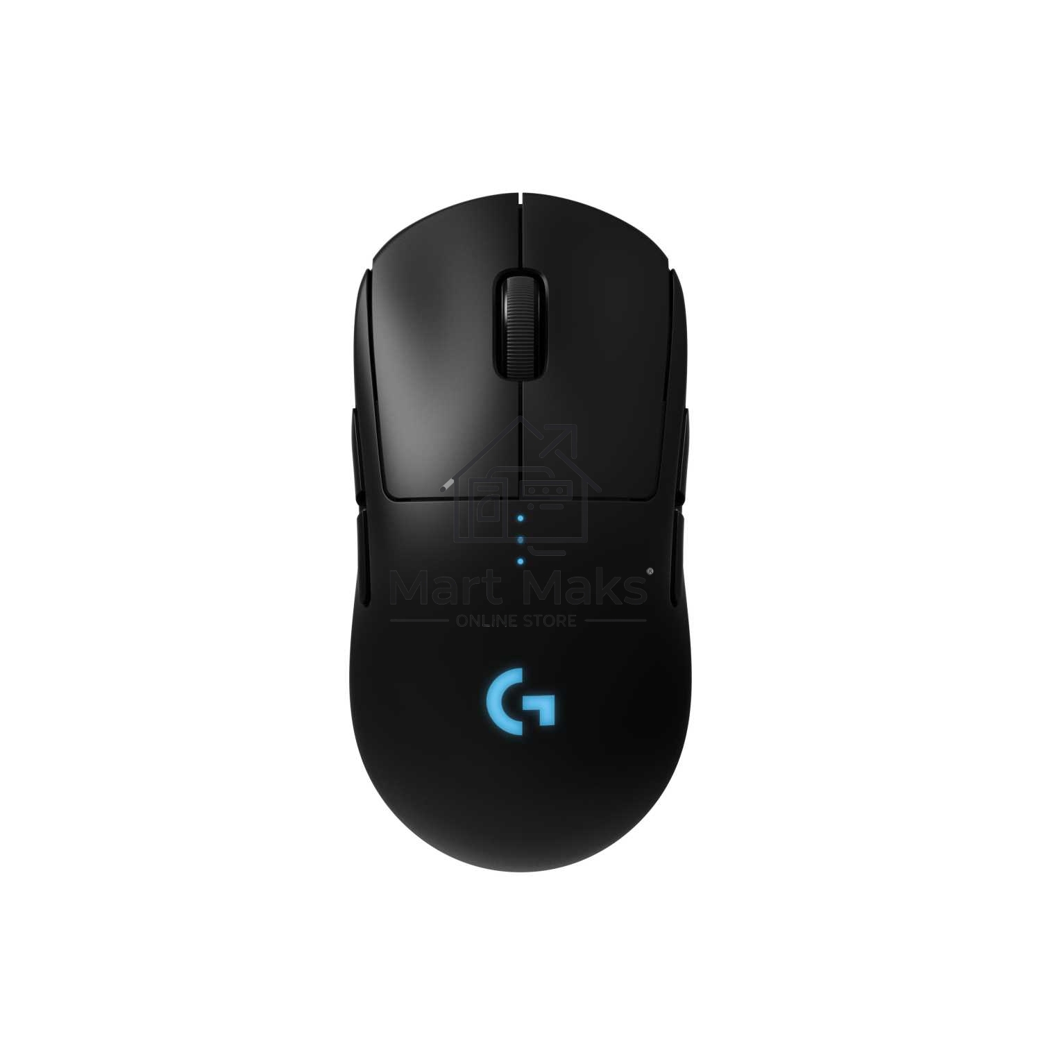 Мышь беспроводная/проводная Logitech G PRO черный, 25600 dpi, радиоканал, USB, кнопки - 7