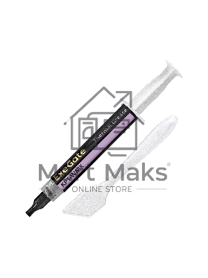 Термопаста ExeGate KPT-WMK (0,8 Вт/(м•К), 3г, шприц с лопаткой)