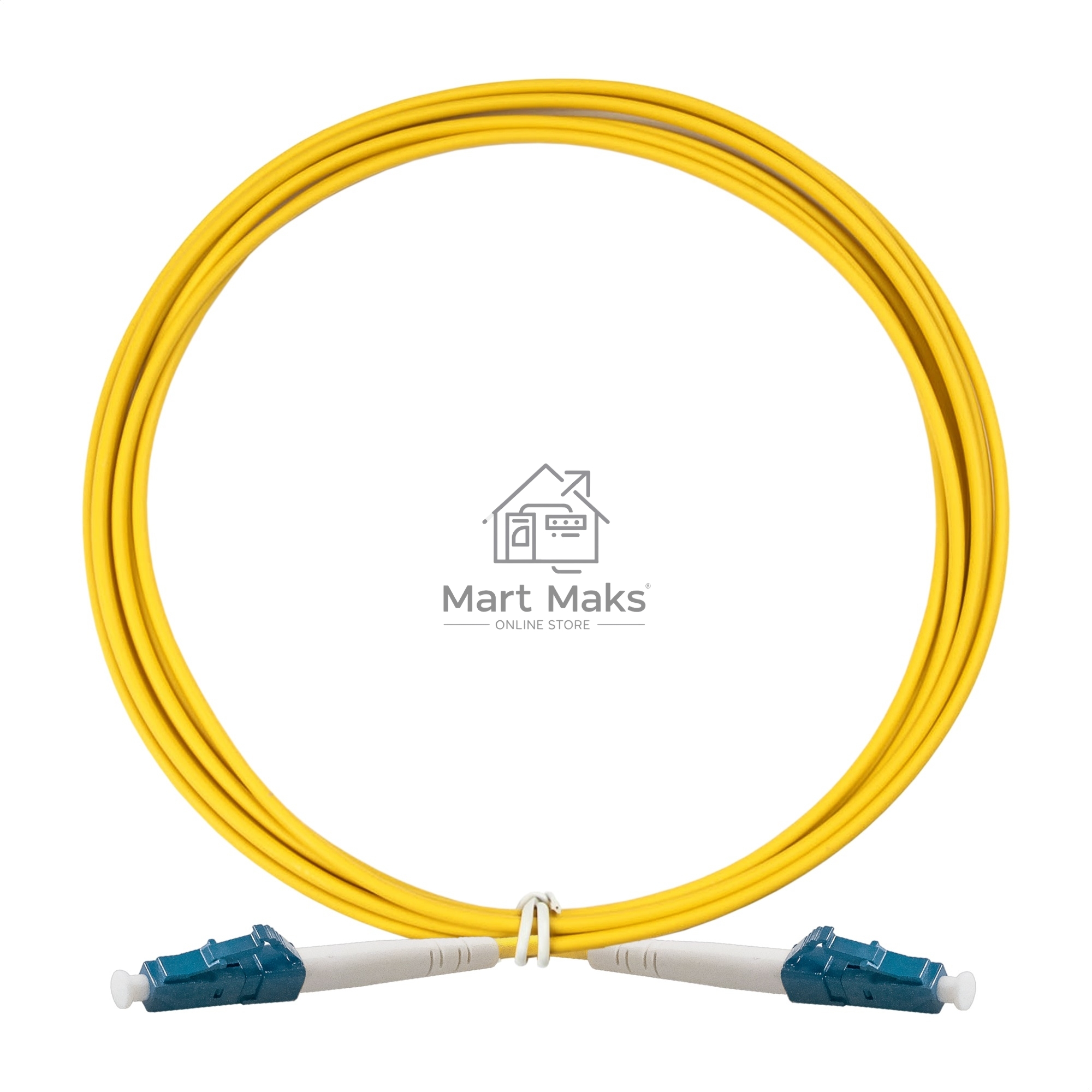 Патч-корд волоконно-оптический ExeGate FC-S-9-LC-LC-3M-LSZH (Шнур ВО SM 9/125 (OS2/G.652.D), LC/UPC-LC/UPC, Simplex, LSZH, 3м)