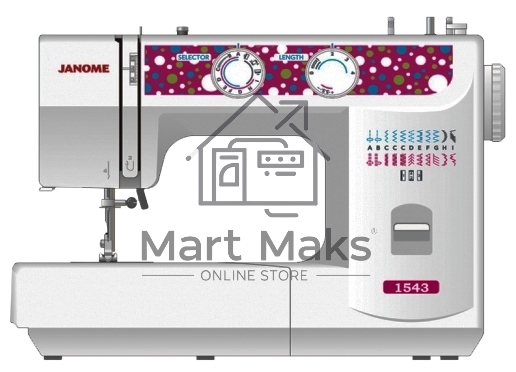 Швейная машина Janome 1543 белый