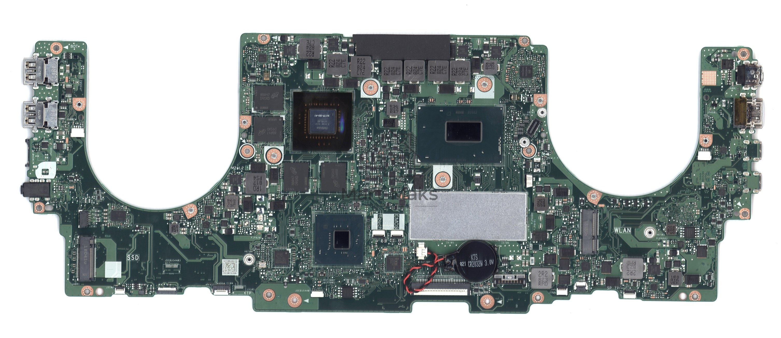 Материнская плата для Asus UX550GDX 16G/I9-8950HK 90NB0I70-R00030