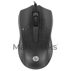 Мышь HP Wired Mouse 100 EURO cons
