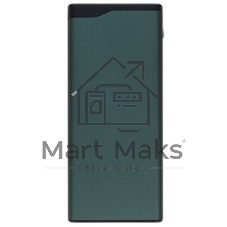Портативный аккумулятор OLMIO QS-30, 30000mAh, 22.5W, QuickCharge3.0/PowerDelivery, LCD, темно-зеленый