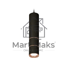 Светильник Ambrella Light XP7402085 SBK/PPG черный песок/золото розовое полированное MR16 GU5.3
