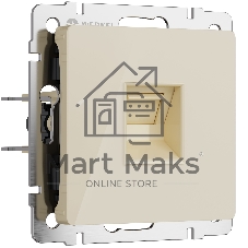 Розетка Ethernet RJ-45 (айвори акрил)