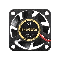 Вентилятор 5В DC ExeGate EX04010S2P-5 (40x40x10 мм, Sleeve bearing (подшипник скольжения), 2pin, 5000RPM, 24dBA)