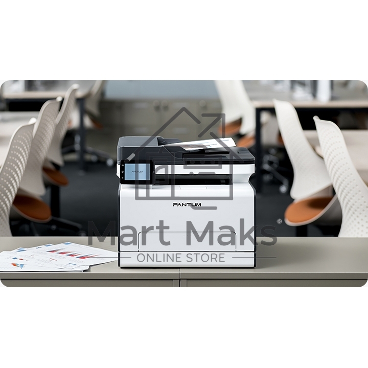 Цветное МФУ Pantum CM2100ADN (цветной, A4, 20 стр/мин, ADF50, Duplex, 512 MB, USB2.0, LAN)