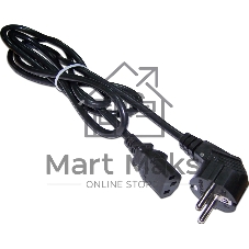 Шнур питания Lanmaster LAN-PP13/SHA-10-BK C13-Schuko проводник.:3x0.75мм2 10м 220В 10А черный