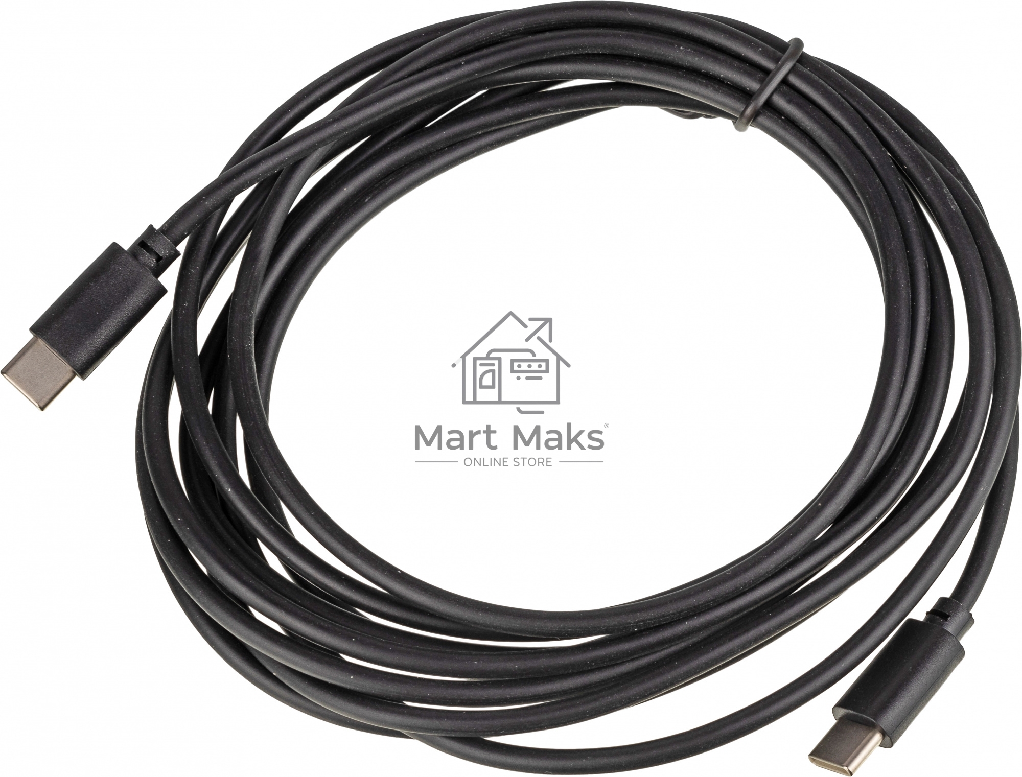 Кабель USB Type-C (m)-USB Type-C (m) 3м черный