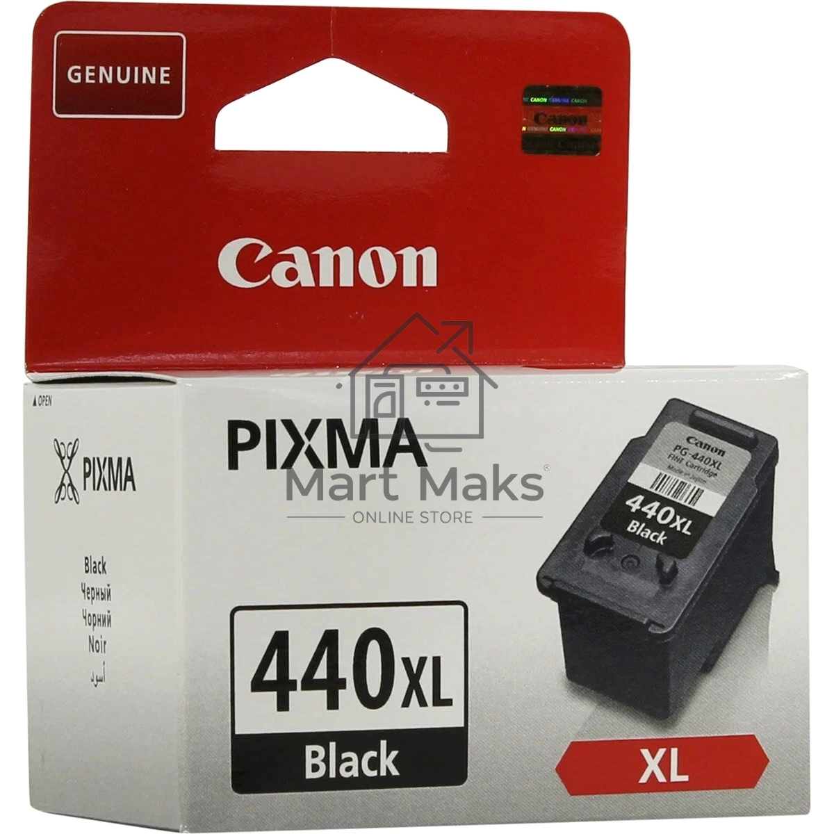Картридж струйный Canon PG-440XL 5216B001 черный для Canon MG2140/3140