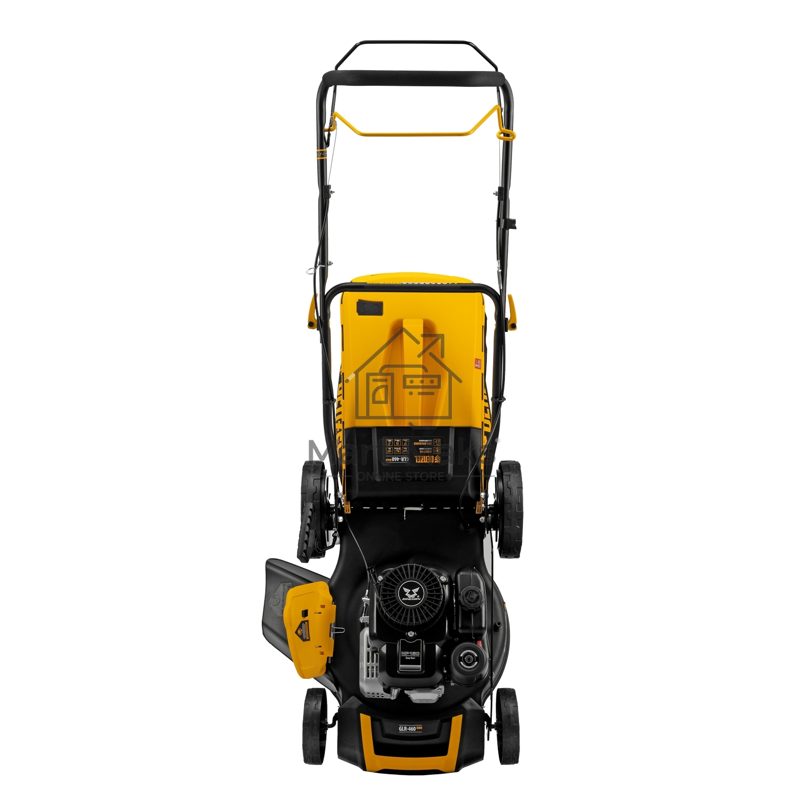 Газонокосилка бензиновая Denzel GLR-460SP-ZS, 149 см3, ширина 46 см, привод, травосборник 65 л