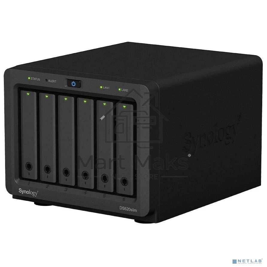 СХД настольное исполнение 6BAY NO HDD DS620SLIM SYNOLOGY