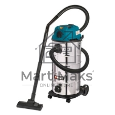 Строительный пылесос Bort BSS-1640-STORM синий, 270/1600 Вт, уборка сухая/влажная, пылесборник мешок/контейнер, 40 л